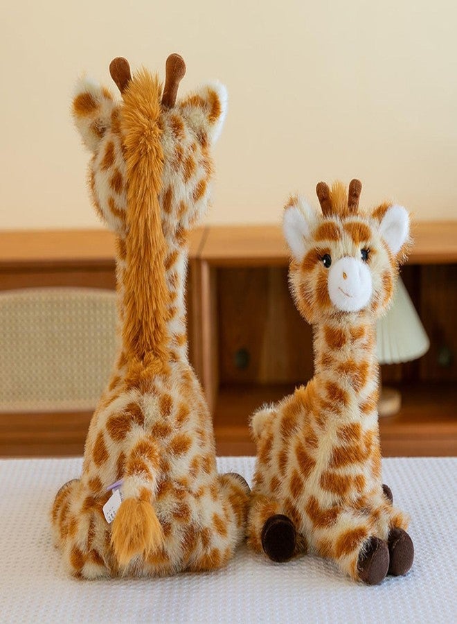 تيكلز لعبة زرافة لطيفة محشوة ناعمة للأطفال، هدية عيد ميلاد للأولاد والبنات (اللون: بني، الحجم: 30 سم) - Image 3